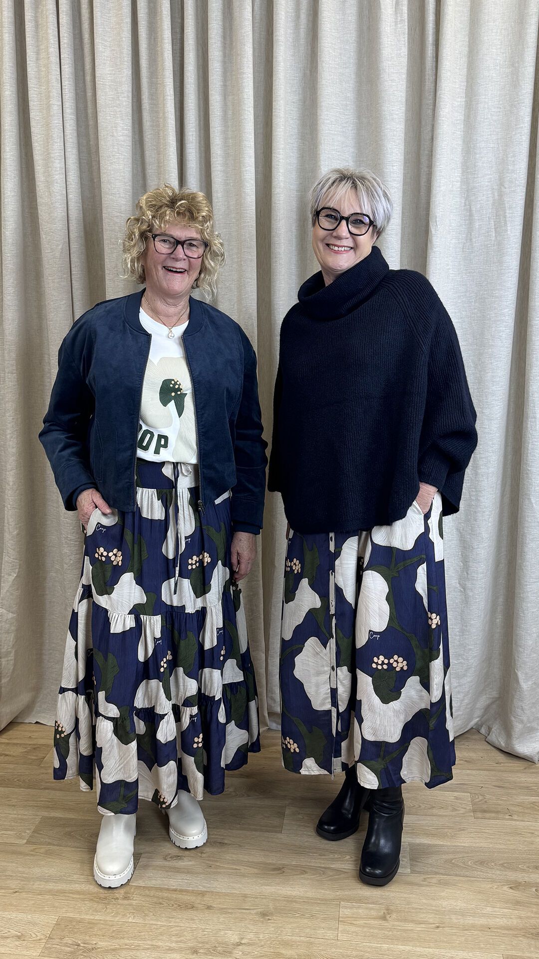 style items clothing on different bodies